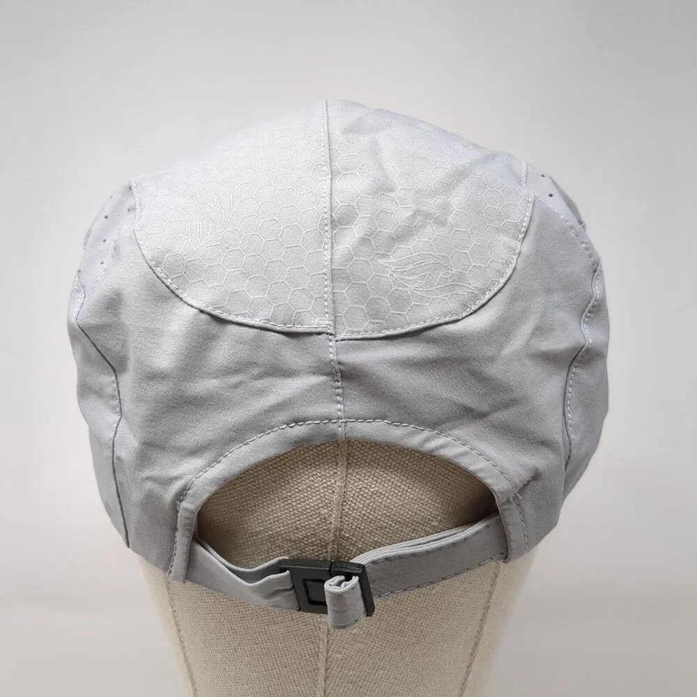 Narason Slideback Hat Gray One Size Adjustable Lightweight Breathable Polyester